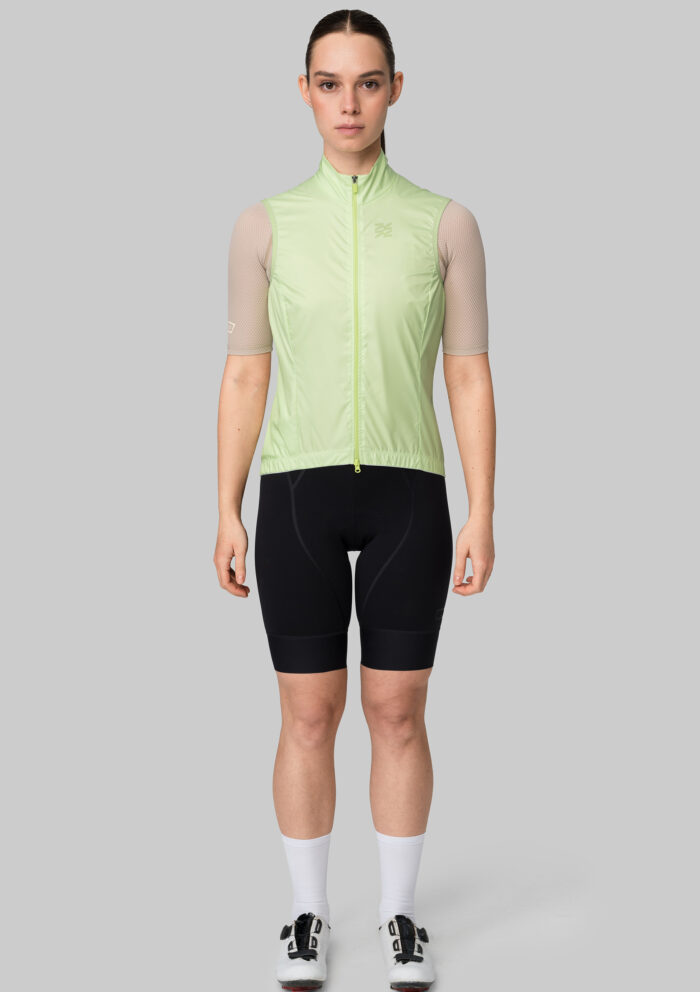 Жилетка ветрозащитная ЭВОЛВ (EVOLVE) Лайм женская