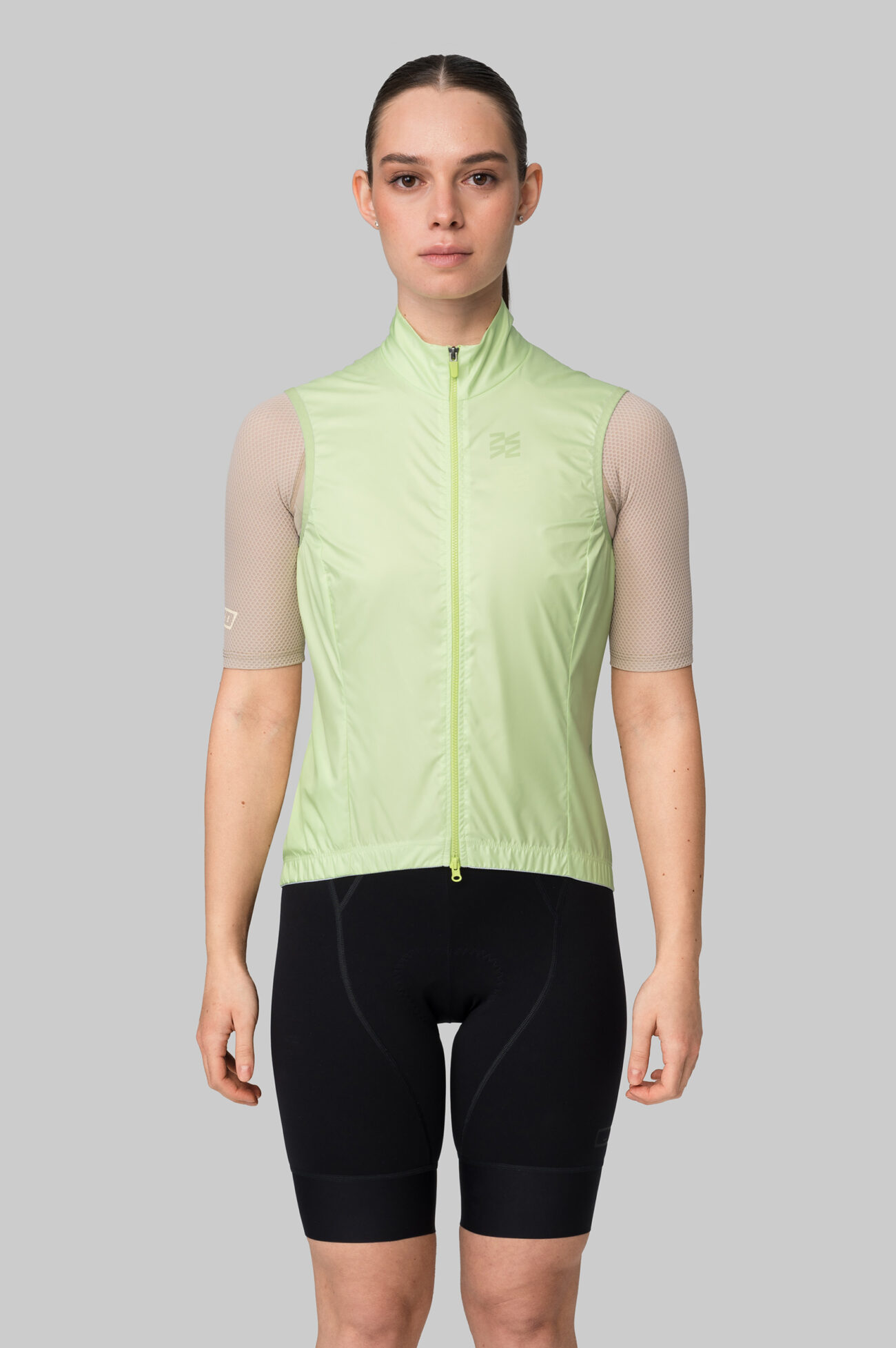 Жилетка ветрозащитная ЭВОЛВ (EVOLVE) Лайм женская