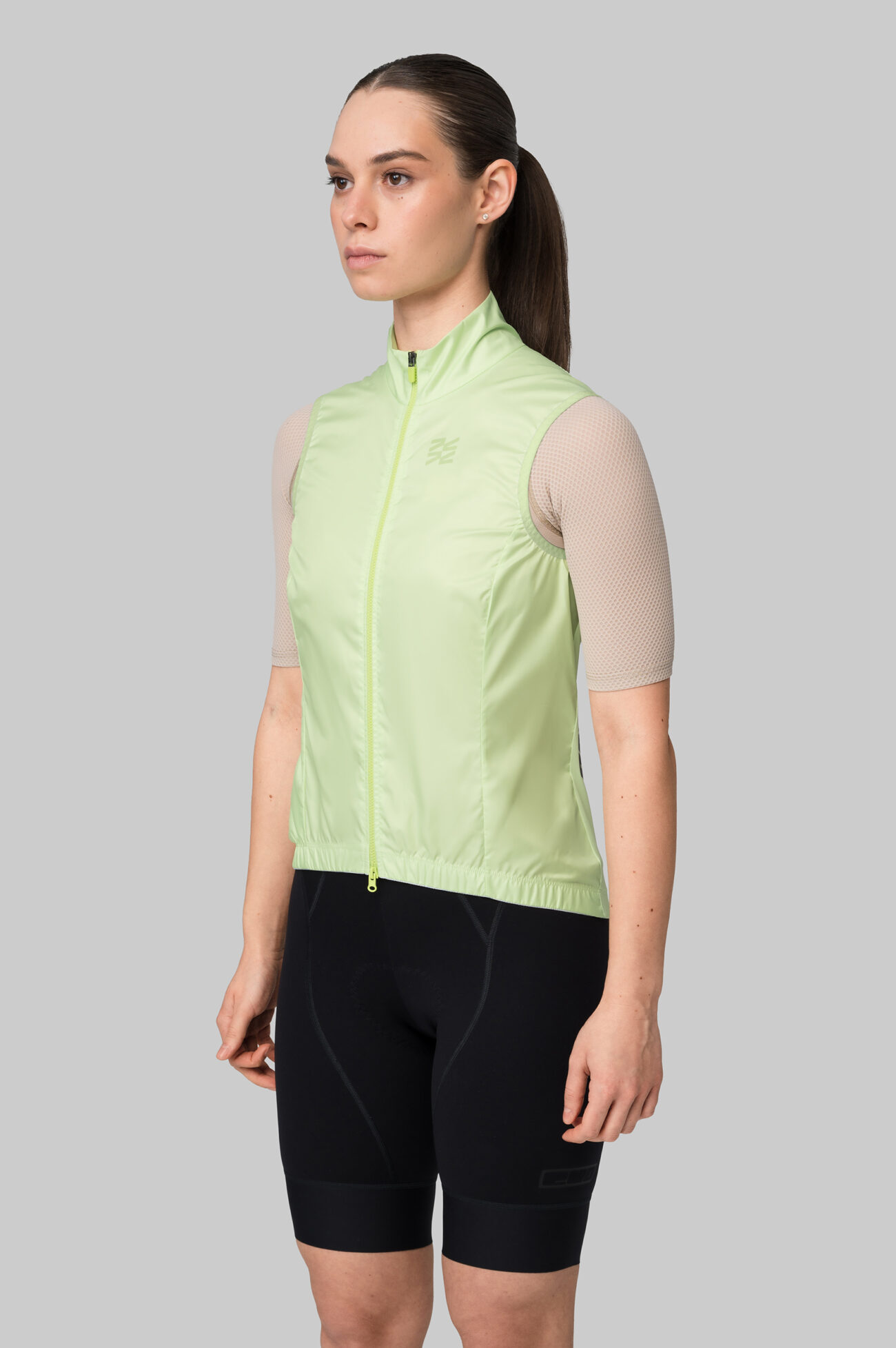 Жилетка ветрозащитная ЭВОЛВ (EVOLVE) Лайм женская