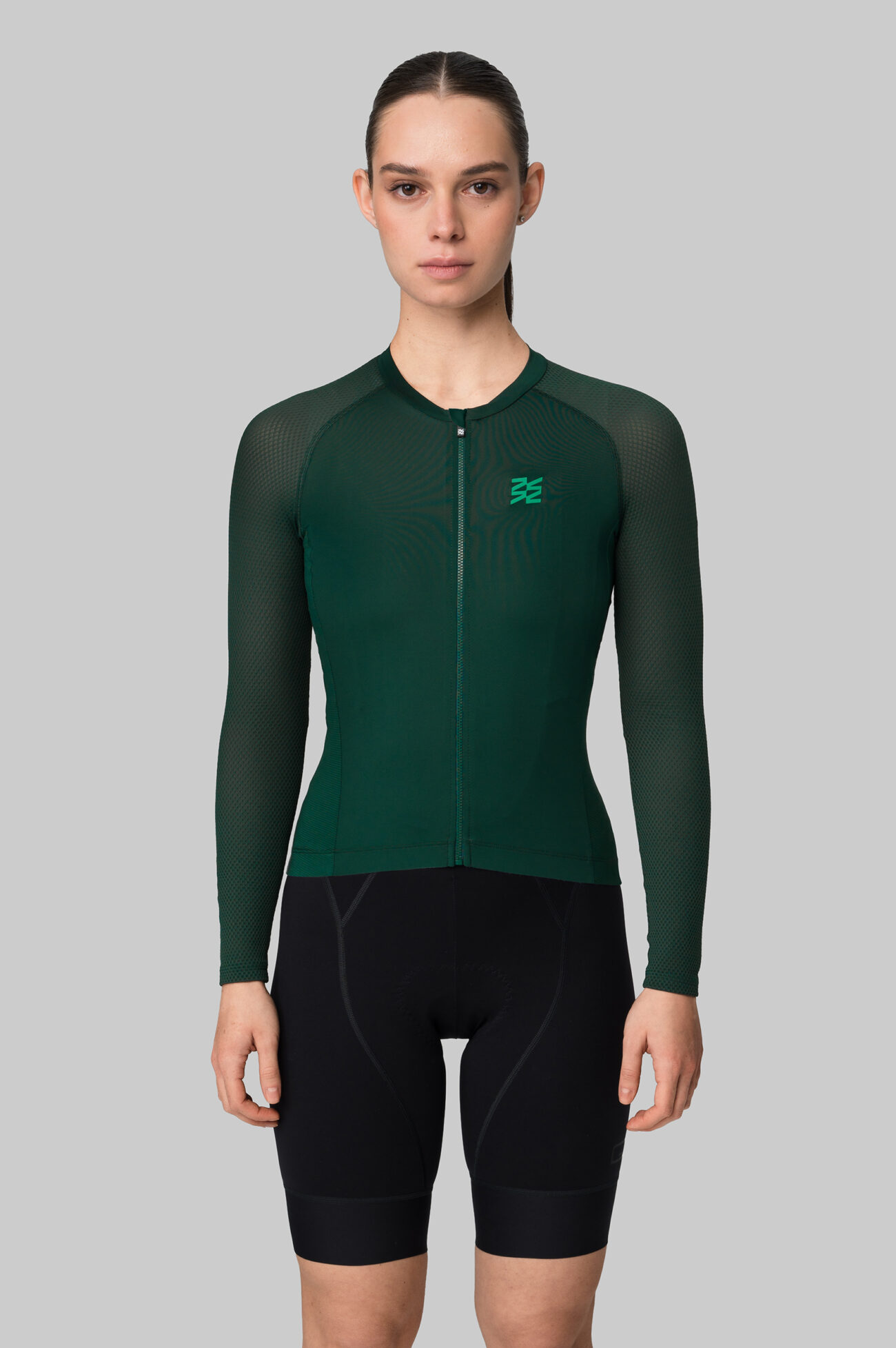 Джерси с длинным рукавом ЭВОЛВ (EVOLVE) Сосна женская