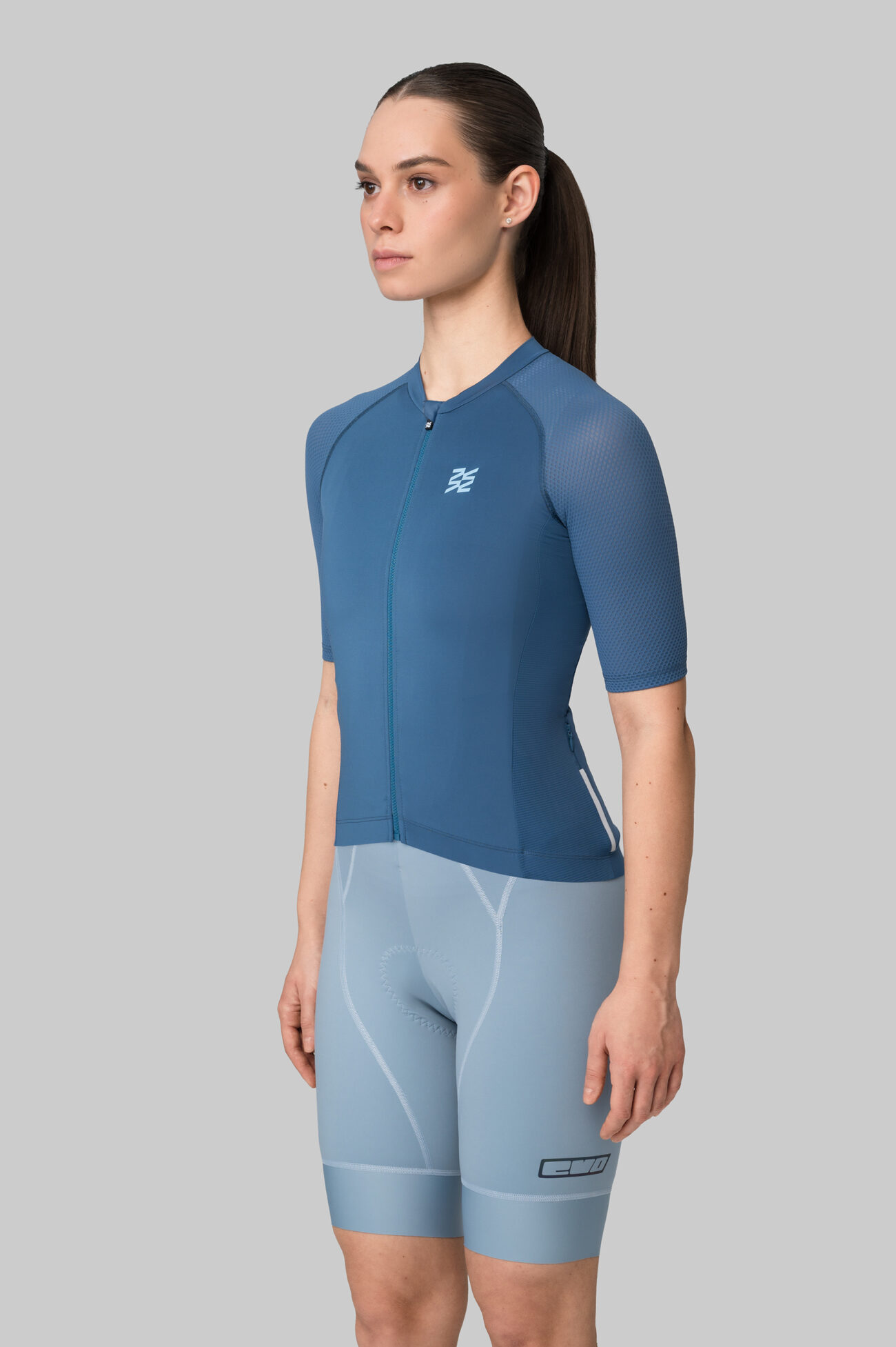 Джерси классическая ЭВОЛВ (EVOLVE) Океан женская