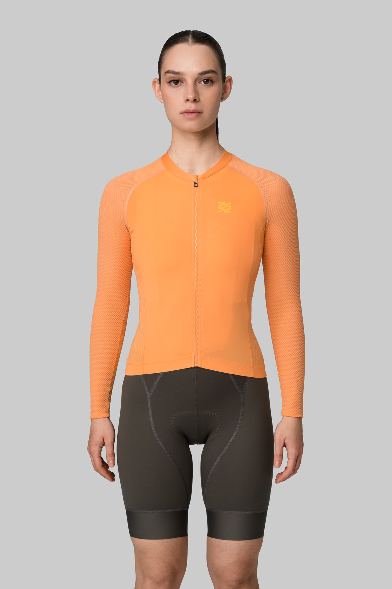 Джерси с длинным рукавом ЭВОЛВ (EVOLVE) Оранж женская