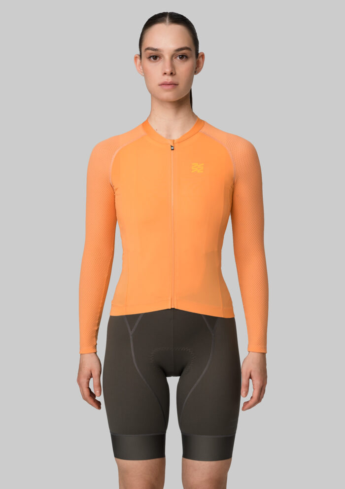 Джерси с длинным рукавом ЭВОЛВ (EVOLVE) Оранж женская