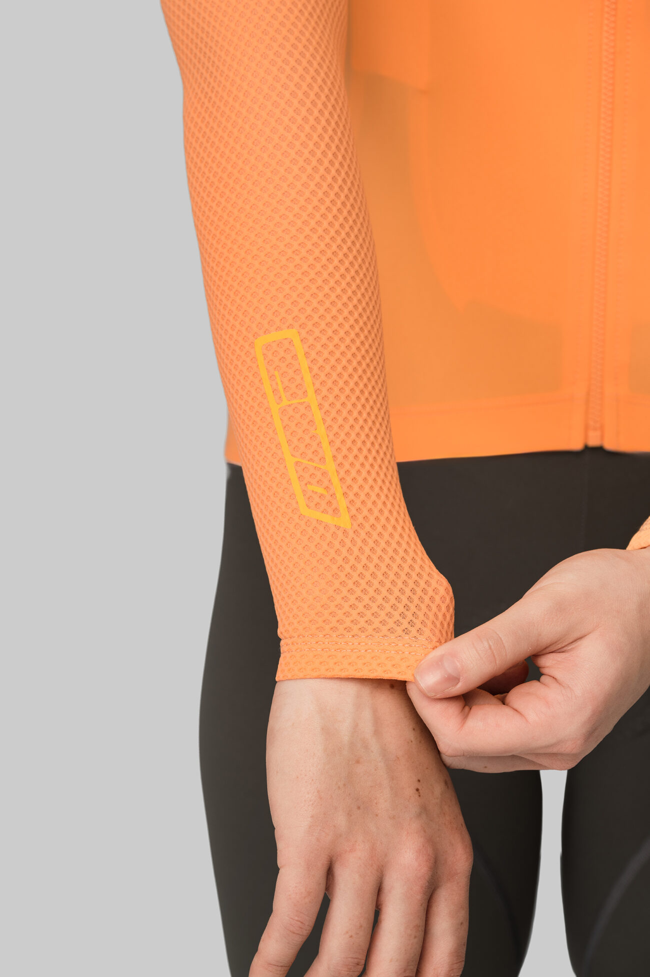 Джерси с длинным рукавом ЭВОЛВ (EVOLVE) Оранж женская