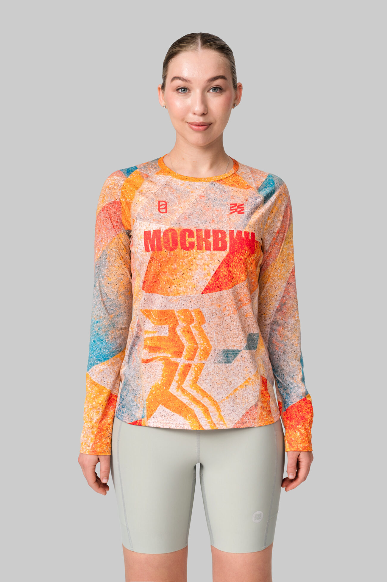 Лонгслив беговой ЭВОЛВ (EVOLVE) Москвич женский