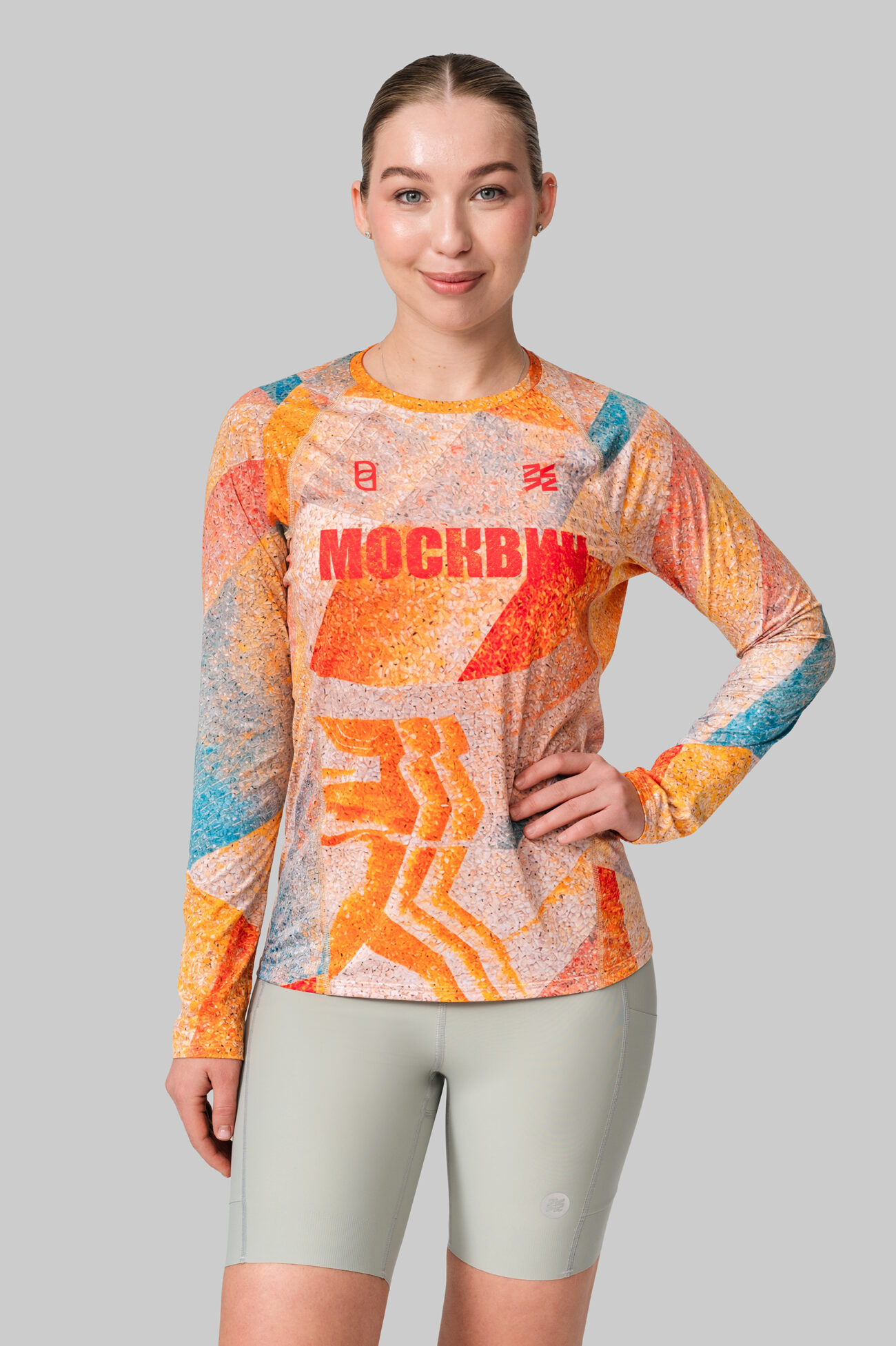 Лонгслив беговой ЭВОЛВ (EVOLVE) Москвич женский