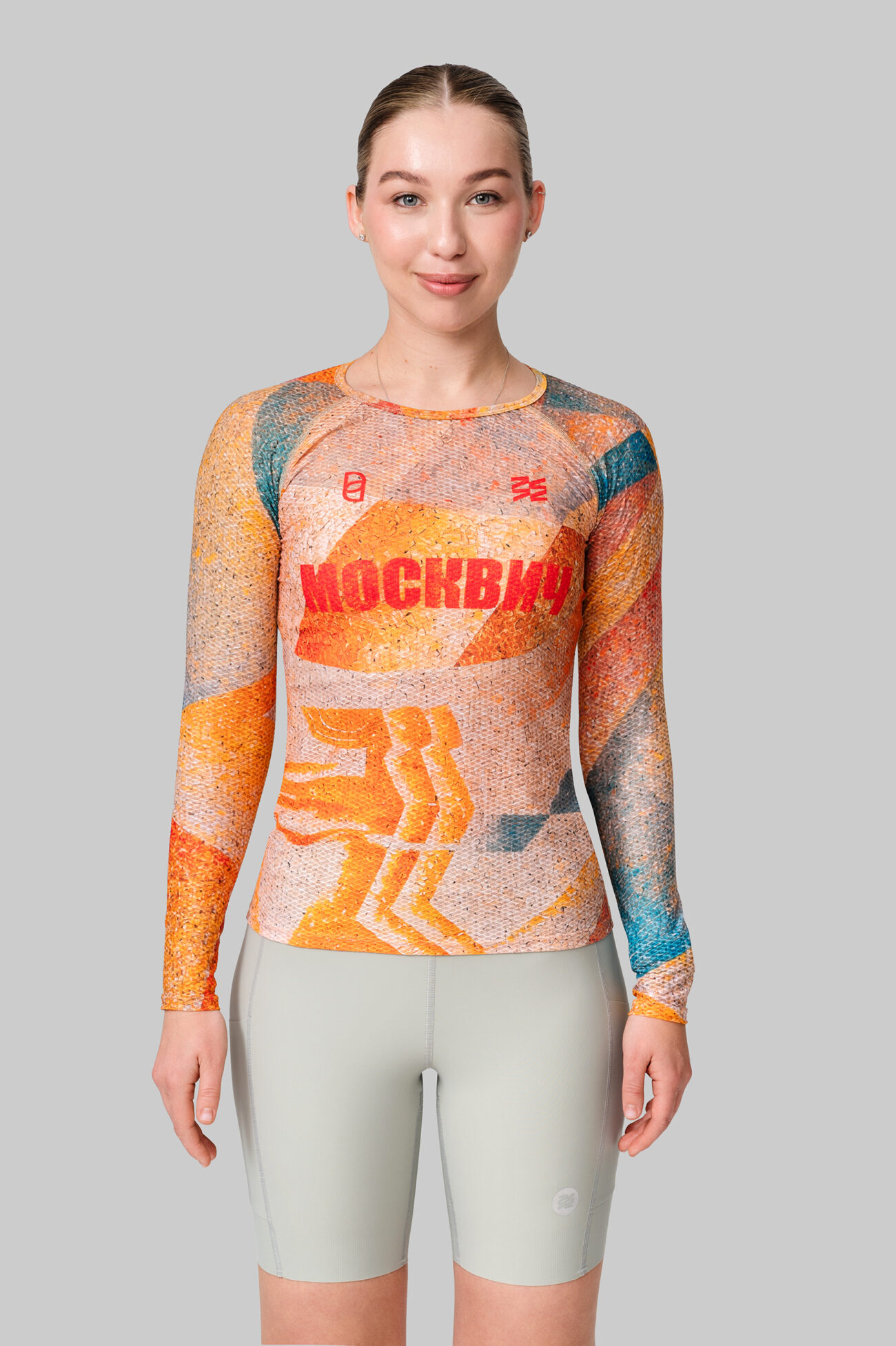 Базовый Слой c длинным рукавом Москвич женский