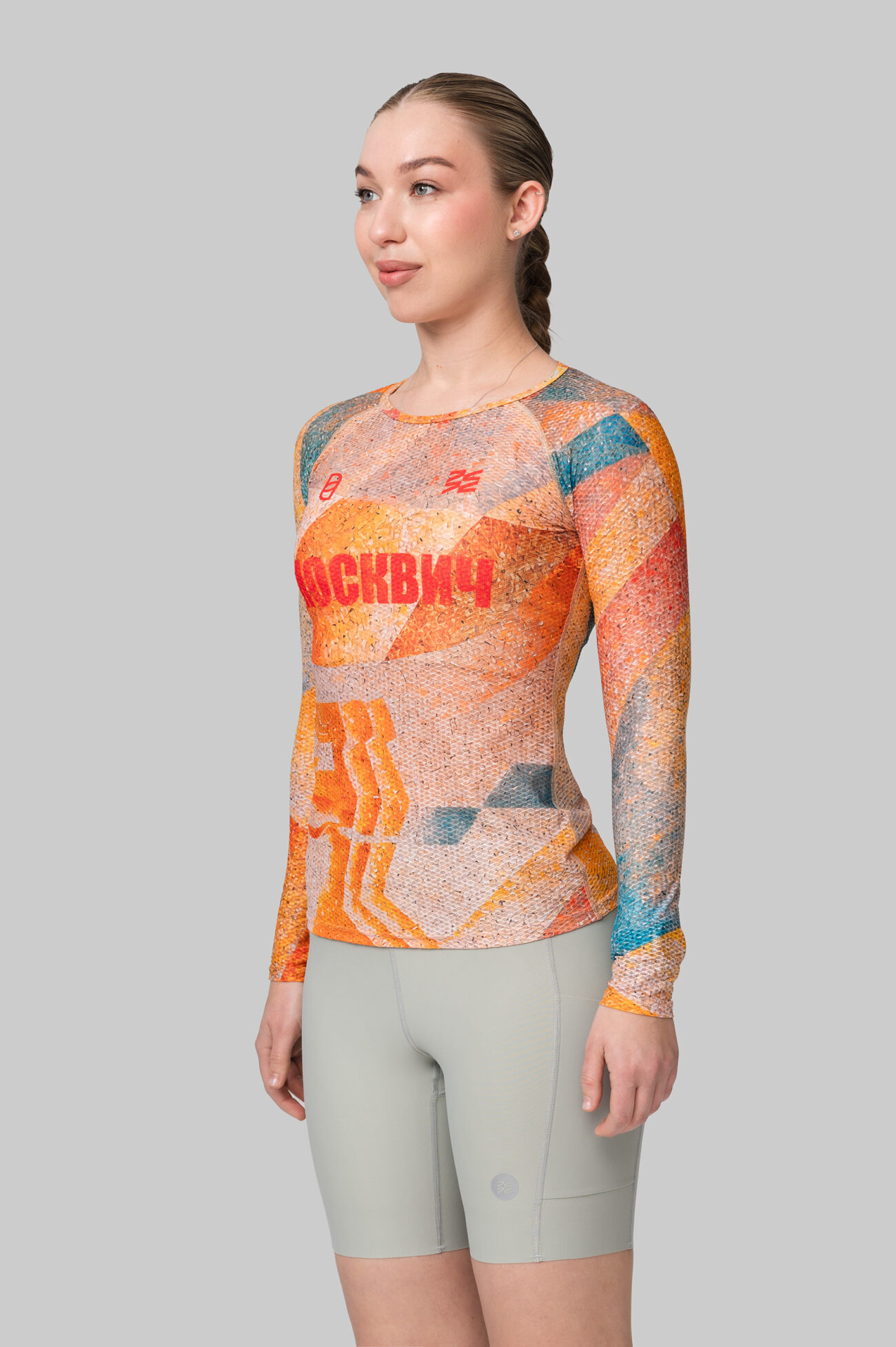 Базовый Слой c длинным рукавом Москвич женский