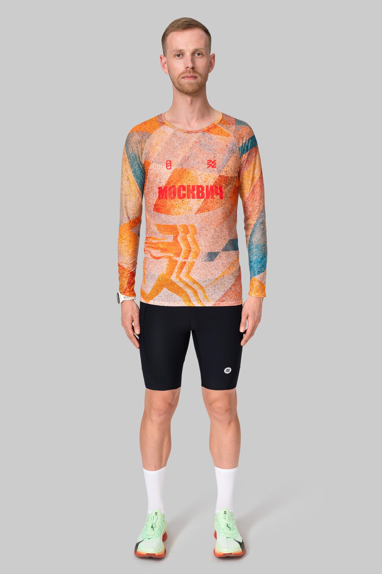 Базовый Слой c длинным рукавом Москвич мужской