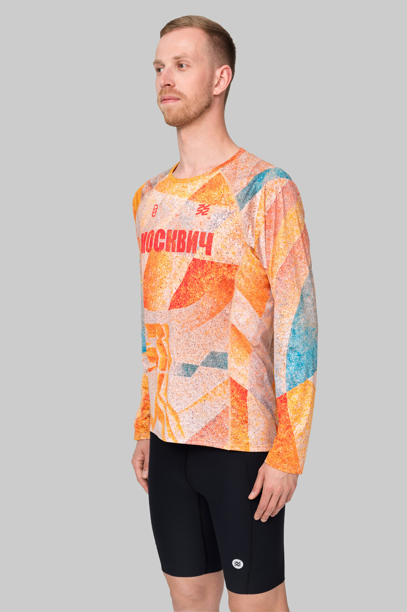 Лонгслив беговой ЭВОЛВ (EVOLVE) Москвич мужской